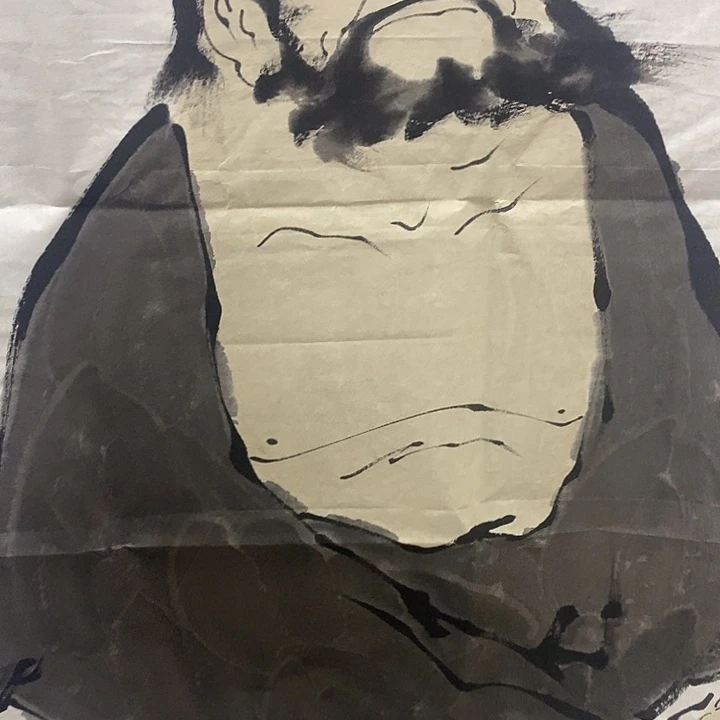 带灯款新中式现代装饰画