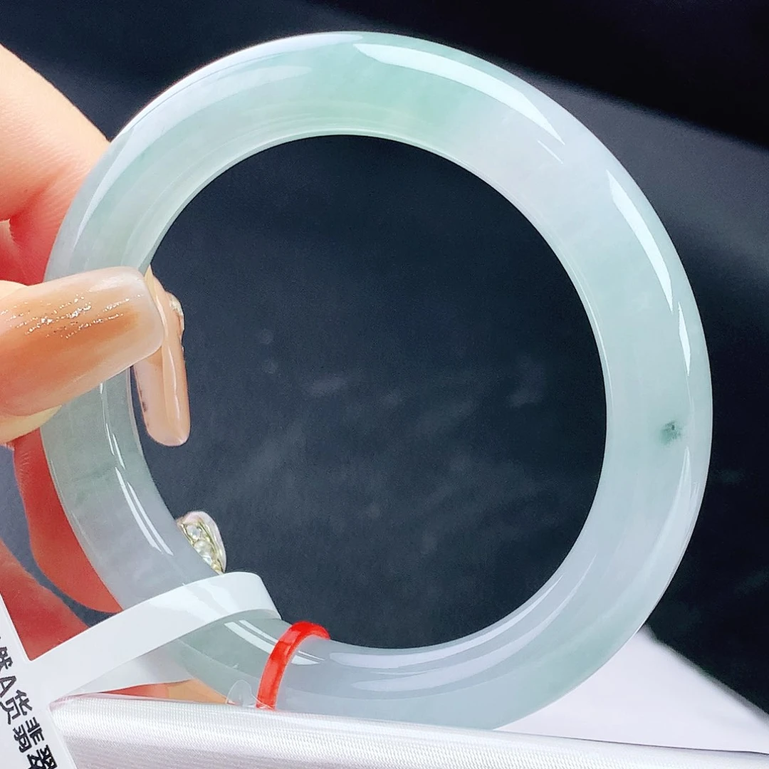 未镶嵌手镯翡翠53圈