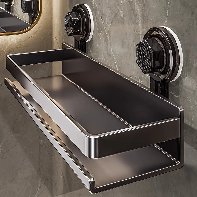 卫生间置物架式浴室免打孔壁挂墙上洗手间沐浴露瓶收纳架高档