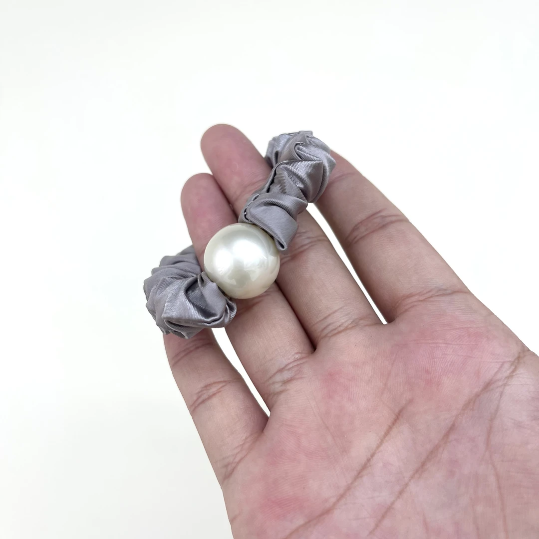 L402日韩原创设计复古甜美风发圈发绳手工富家千金风