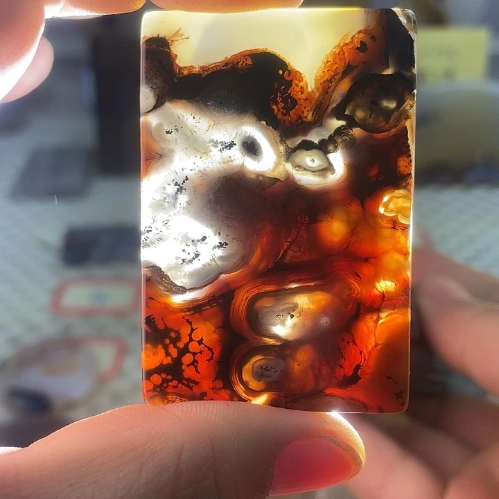 玛瑙/玉髓合金颈饰