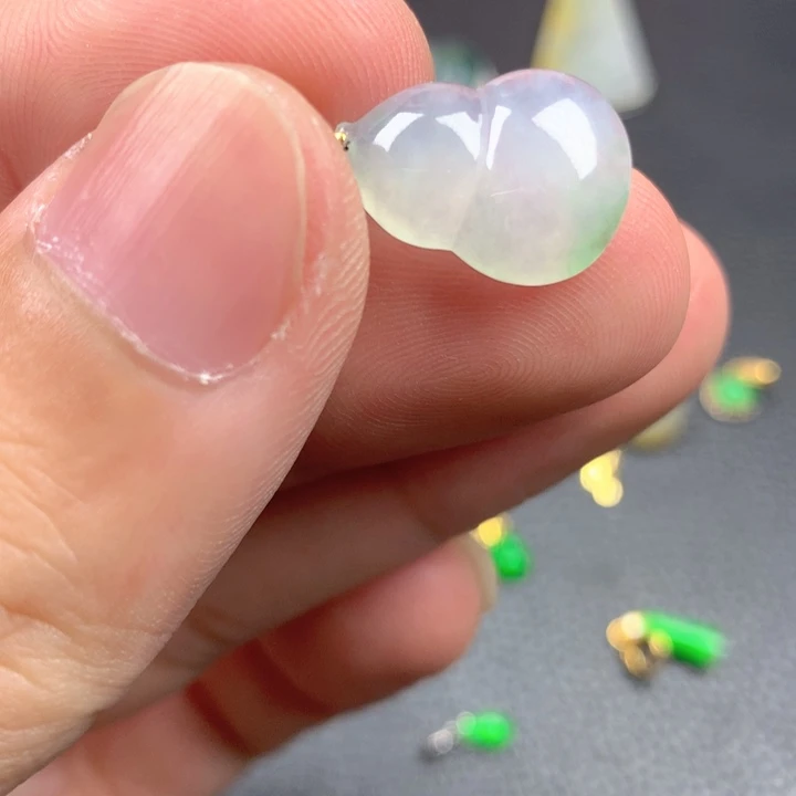 【闪购商品】翡翠18K金镶嵌颈饰翡翠