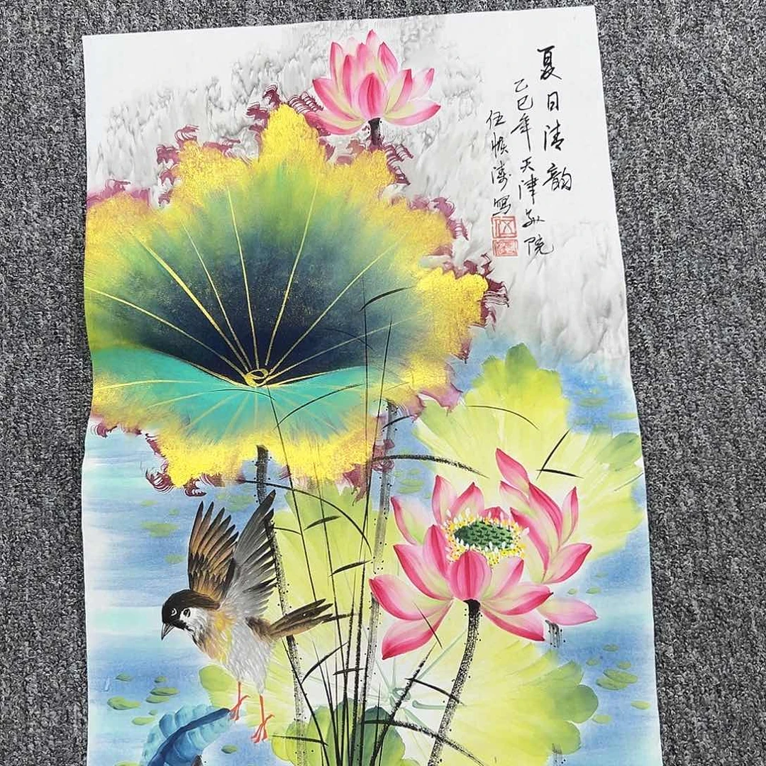 国画纯手绘字画作品欣赏