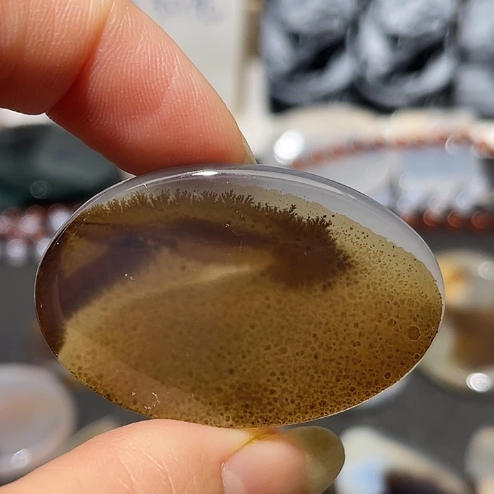 玛瑙/玉髓未镶嵌吊坠(不含链)