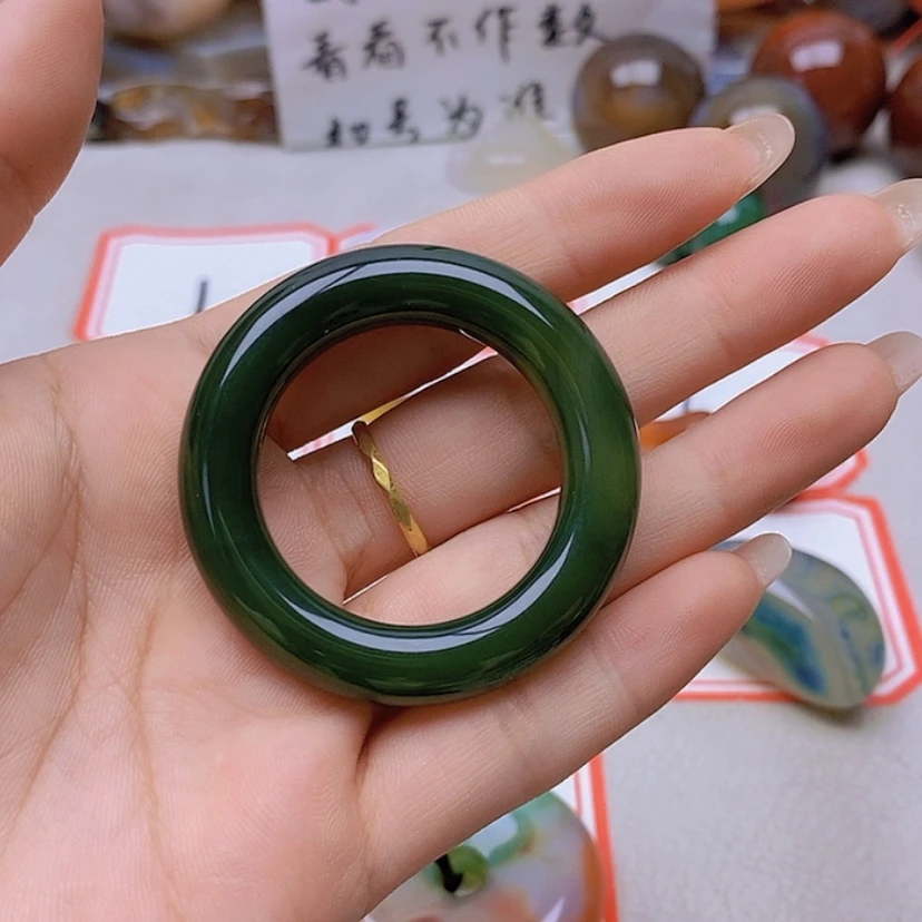 【闪购商品】未镶嵌玛瑙/玉髓珠宝半成品大**摆