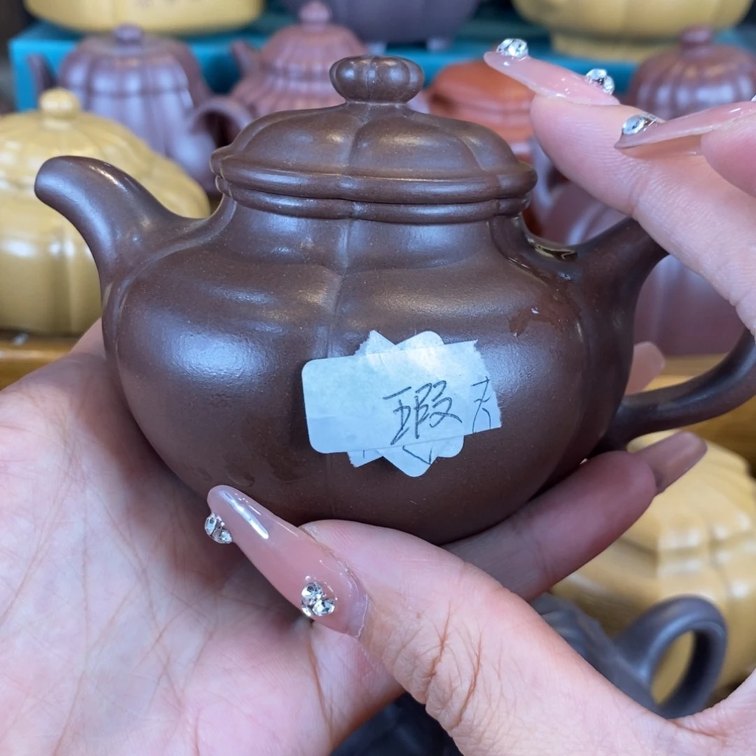 華***记茶壶紫砂原矿泥料手工壶直播间