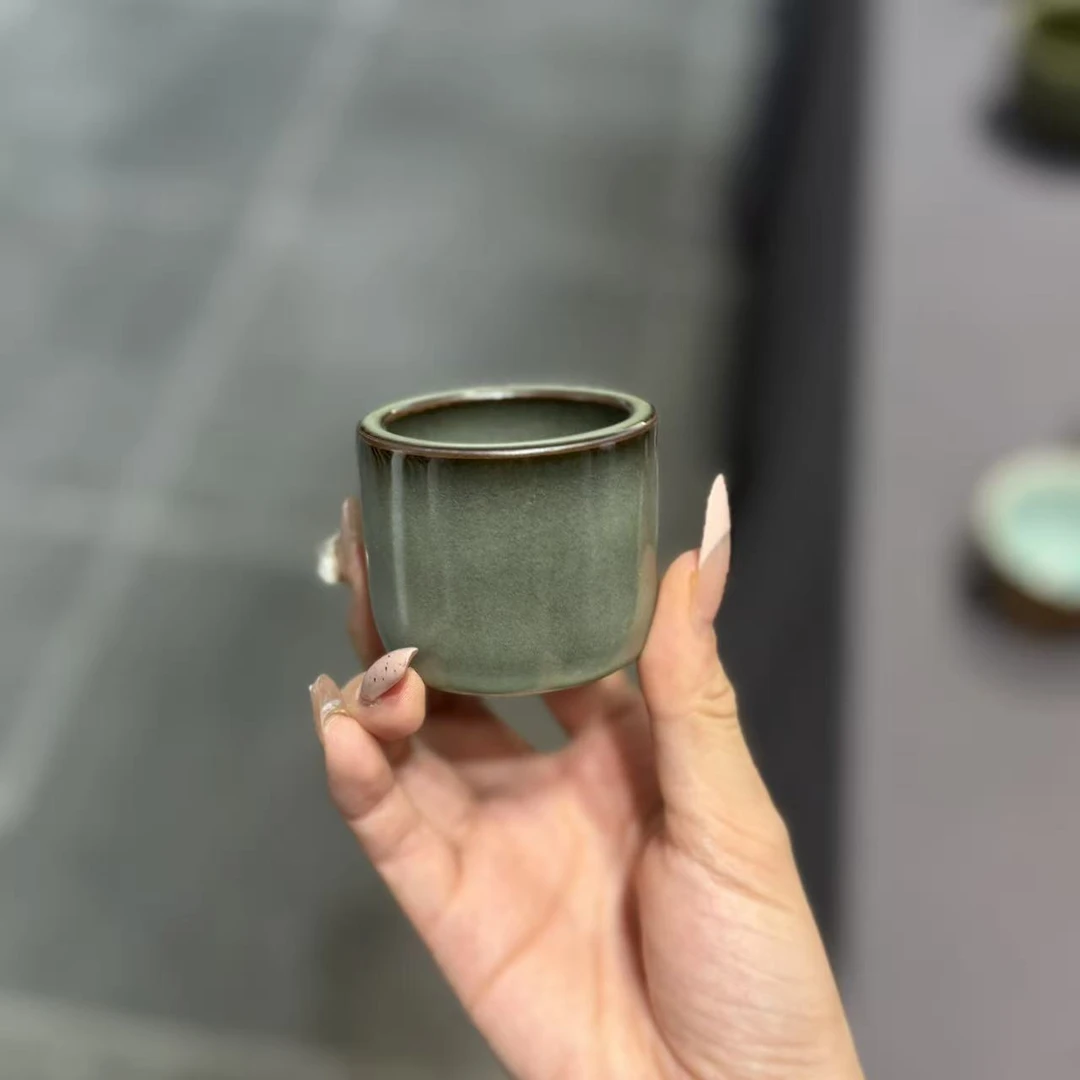 喜物 周光勇手工杯茶具铁胎茶杯茶器581号