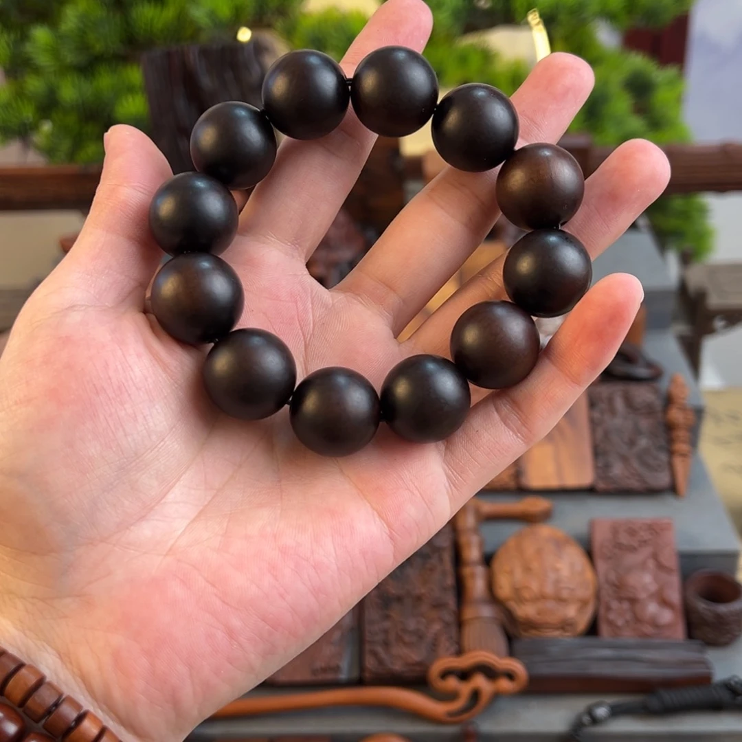枣木起雷击枣木2.0雷心手串
