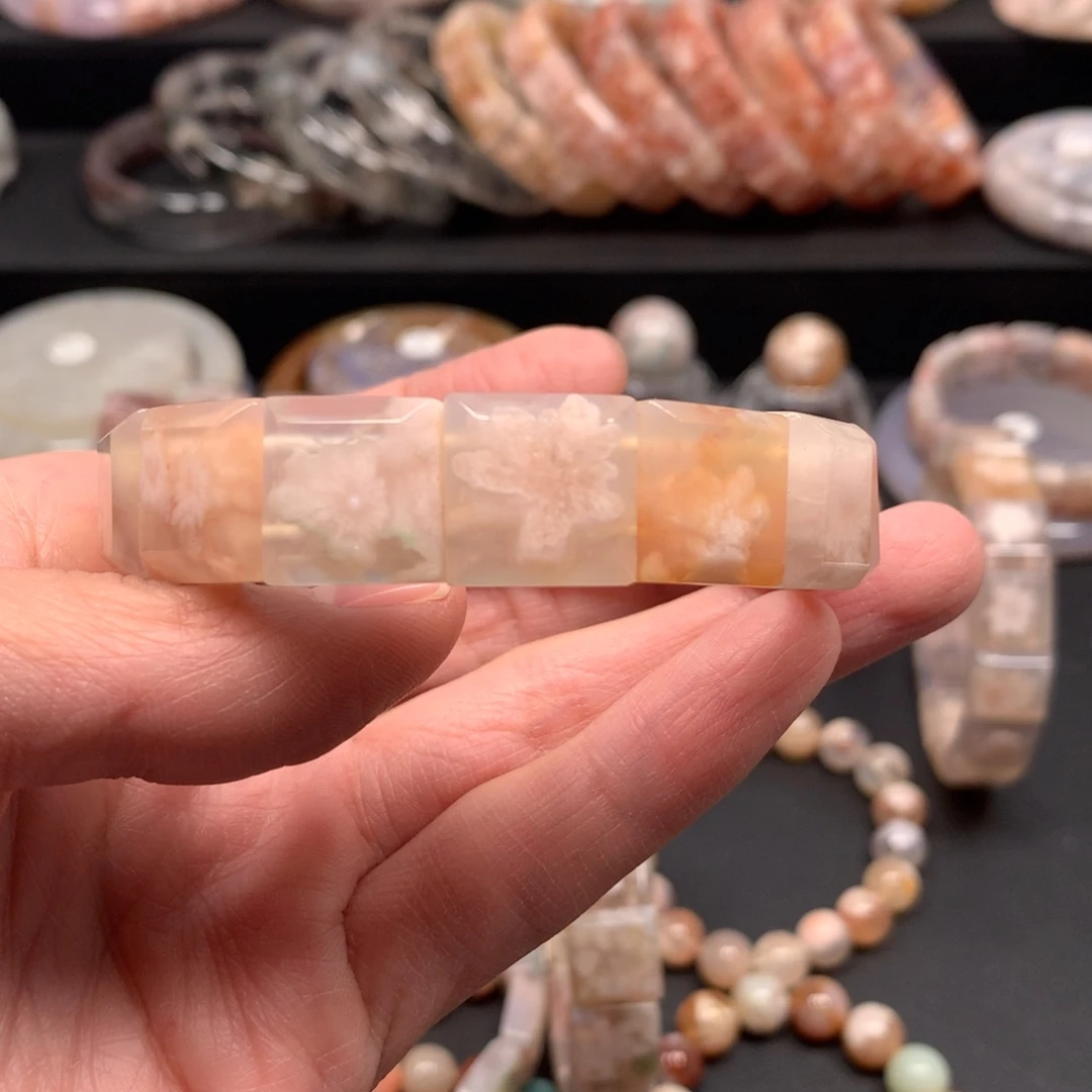 石英质玉手链未镶嵌用****5