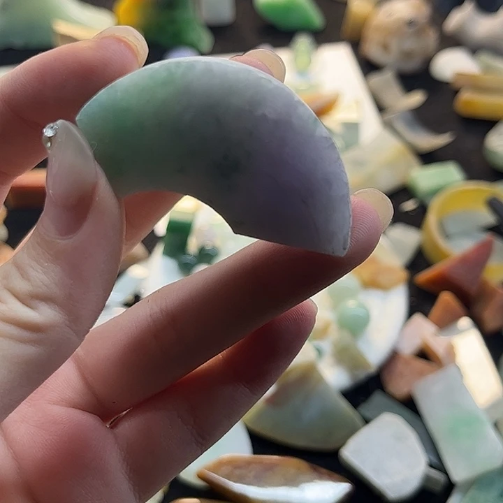 蜡***忻定制翡翠未镶嵌翡翠定制