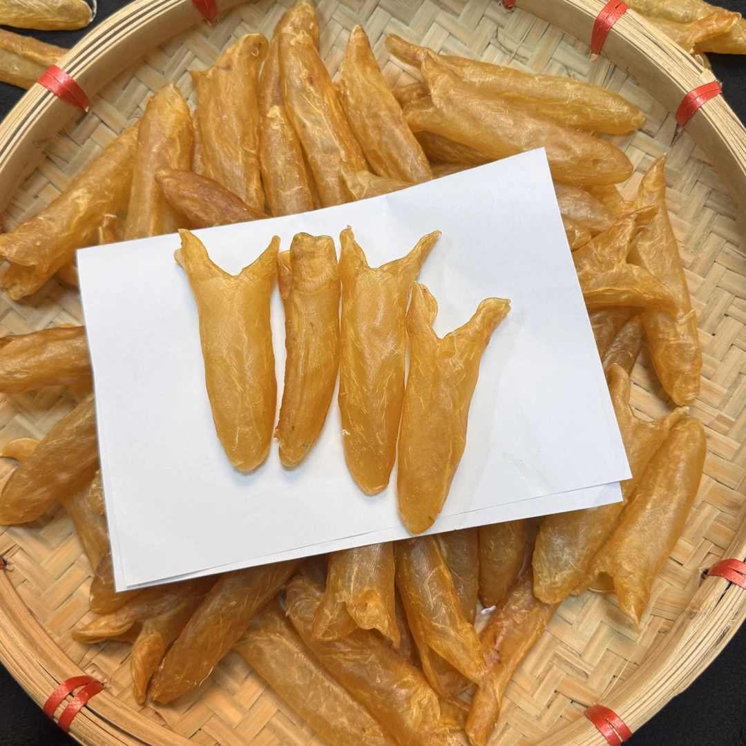 45头精选老手工黄花筒鱼胶含胶原蛋白适合孕期产后煲汤