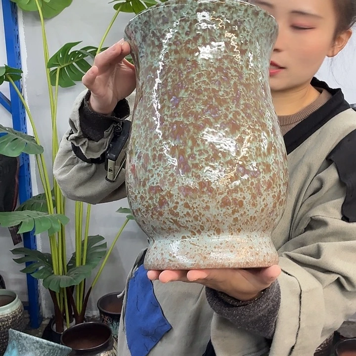 20×30-粗陶花盆有孔-买买买