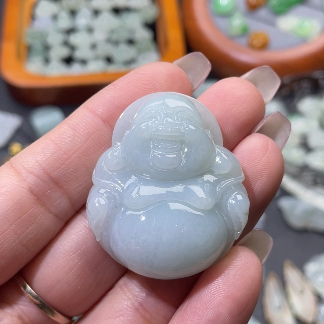 颈饰未镶嵌翡翠吊坠