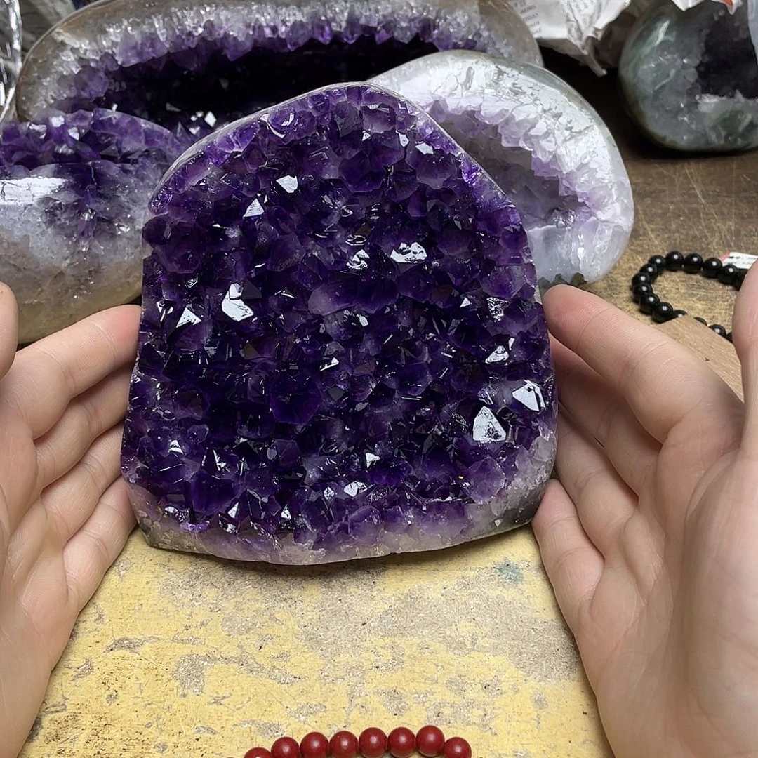 未镶嵌紫晶大型摆件（非配饰）