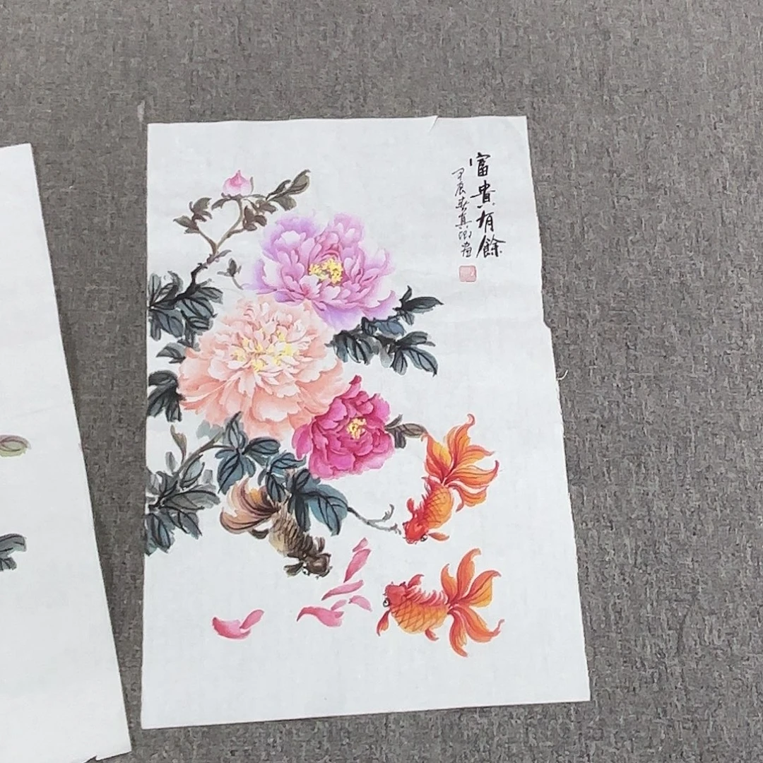 国画国画作品多次在国内外