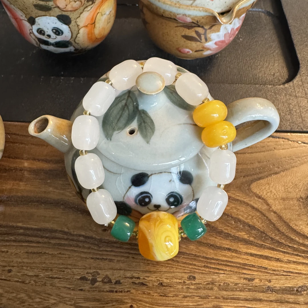 天然和田玉手链S-5004