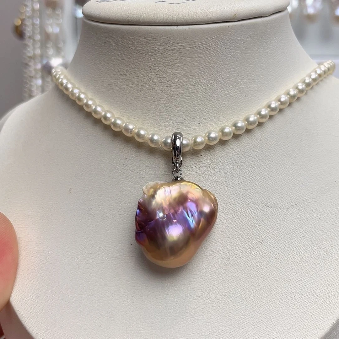 未镶嵌淡水珍珠天然淡水珍珠巴洛克