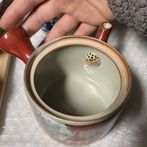【闪购商品】碟沐**田中古瓷器默认瑕疵没盖子