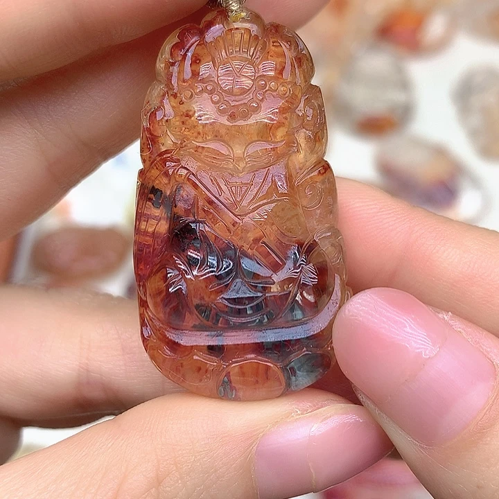 未镶嵌水晶吊坠(不含链)