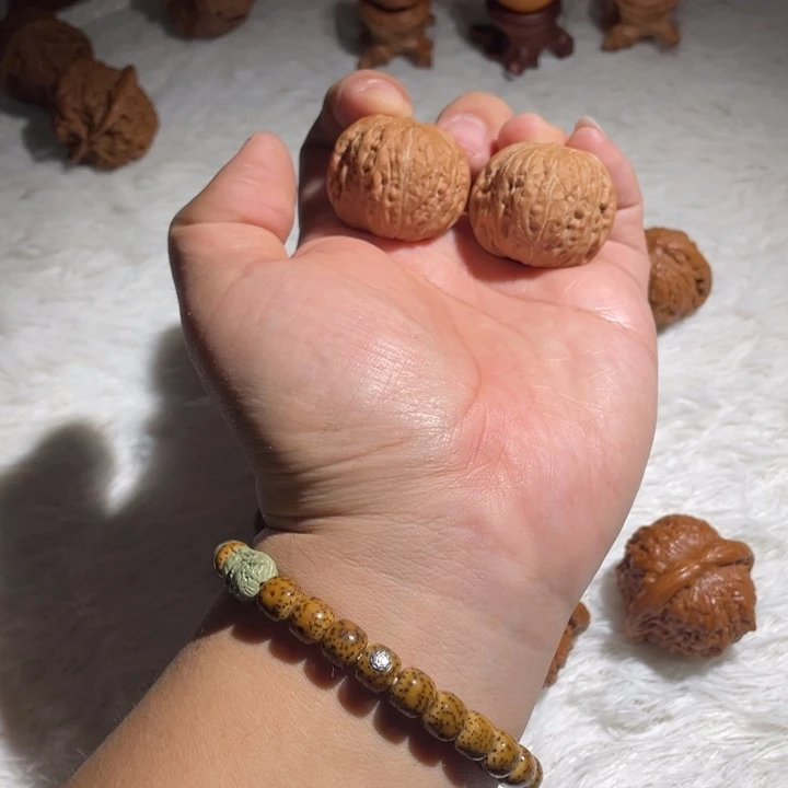 文玩核桃把件5铁锤手捻