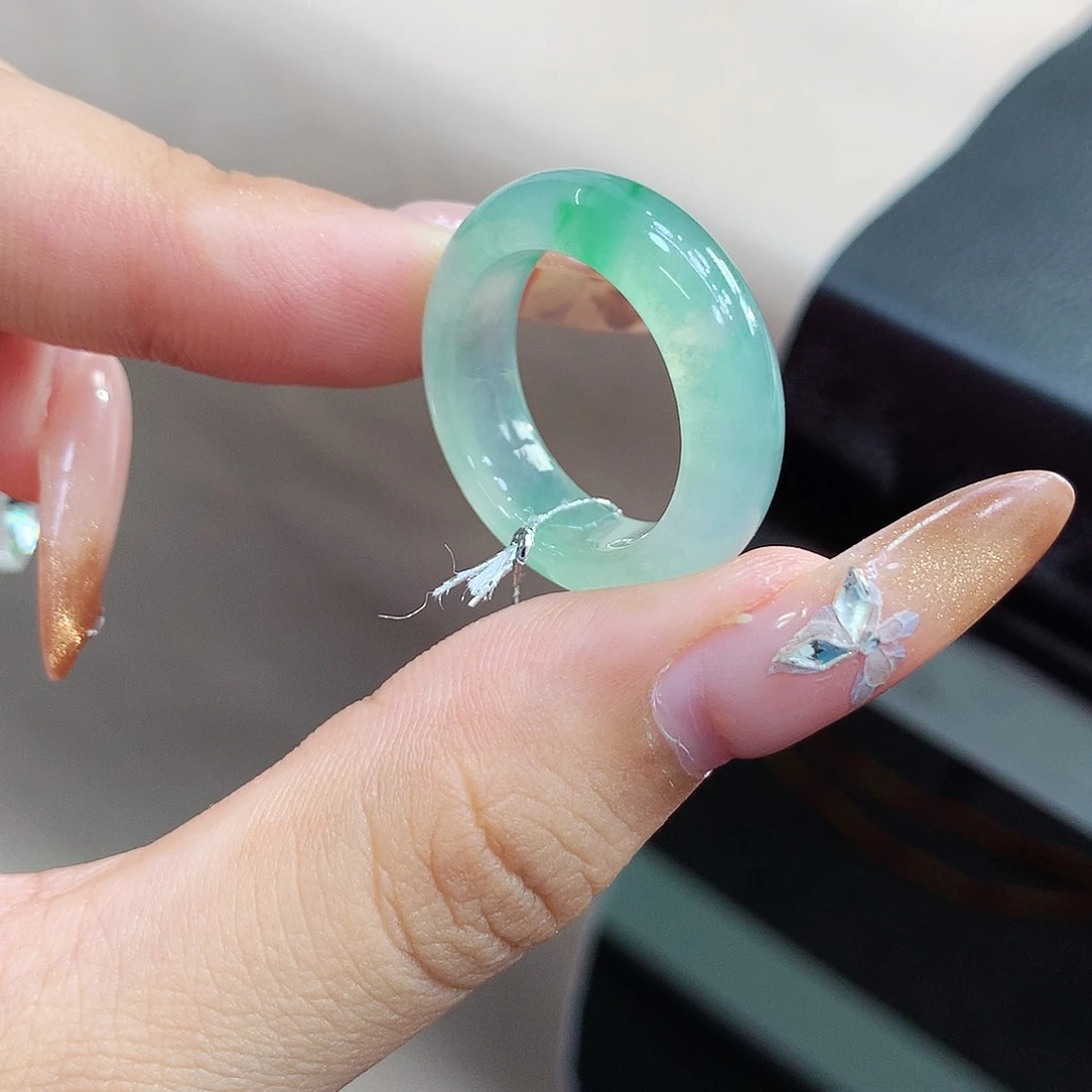 未镶嵌戒指翡翠18号