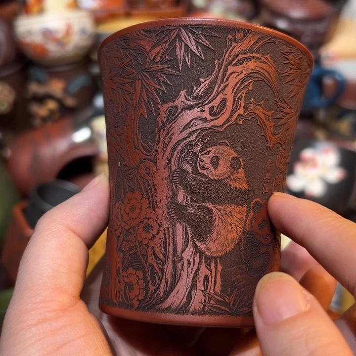 茶杯紫砂宜興紫砂主人杯