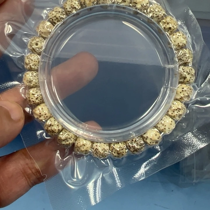 白玉菩提吊坠白色253