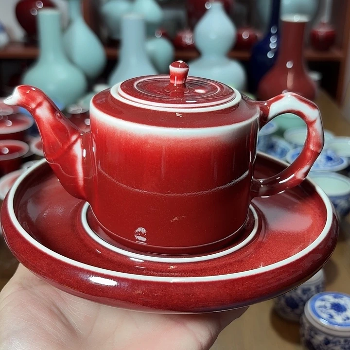 陶瓷景德镇高温陶瓷茶壶微瑕