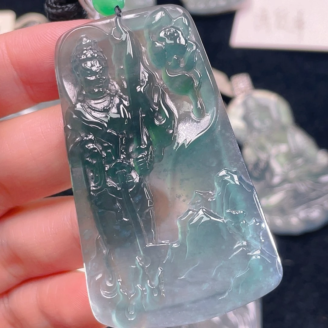 颈饰未镶嵌翡翠6，