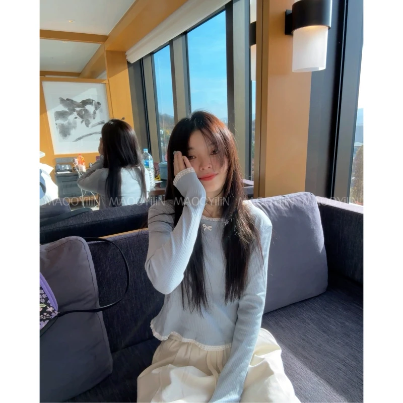 238【 蓝色世界 】打底休闲ins上衣