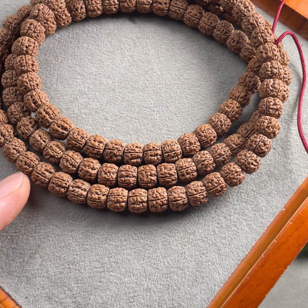 哈***.金刚菩提吊坠藏切魔丸108尺寸10