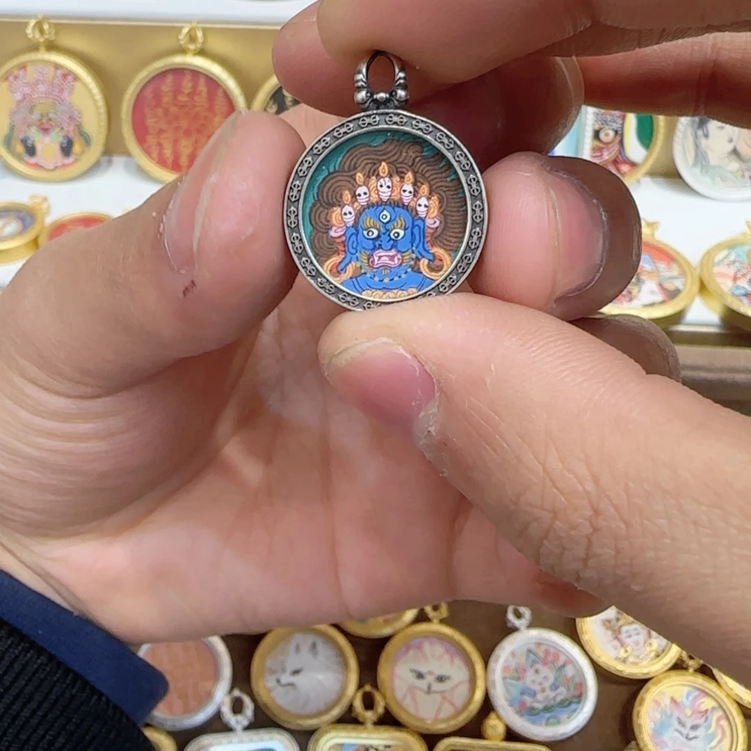 吊坠@*.木槿手绘A00006