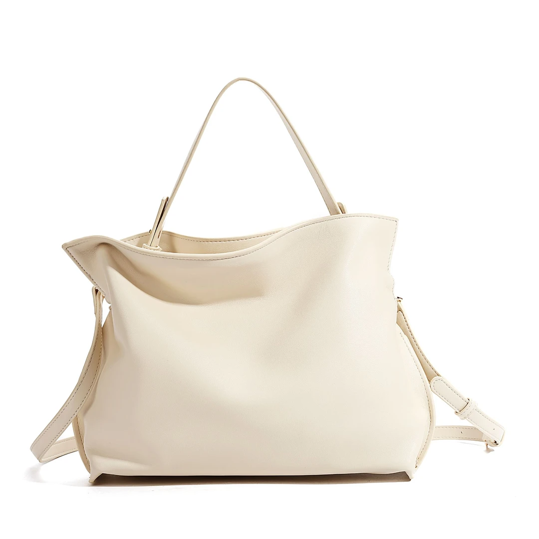 {点心}2025新款高奢百搭单肩腋下通勤福袋女包 8260-白色