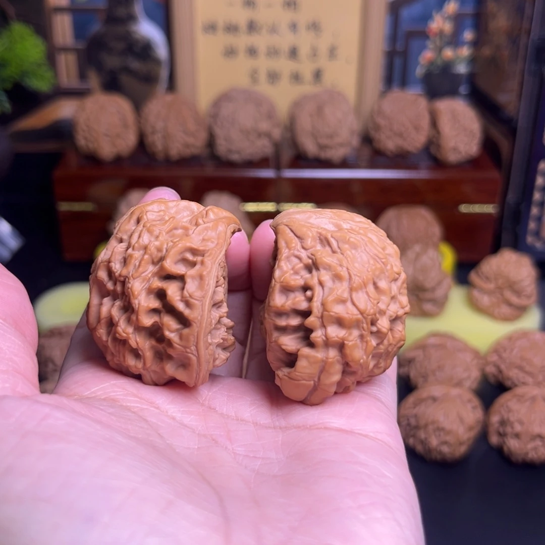 文玩核桃把件闪电购14蛇头