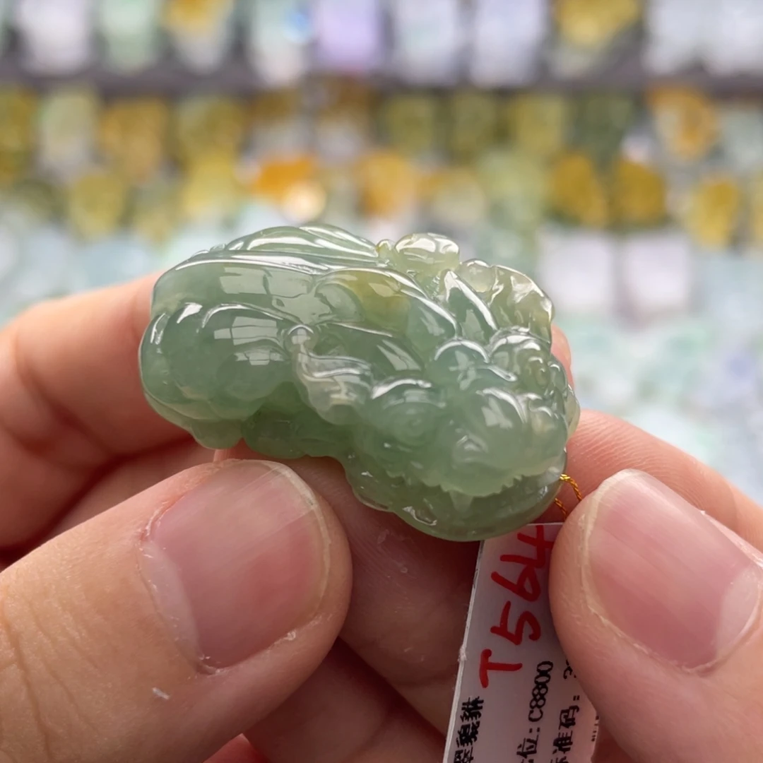 颈饰未镶嵌翡翠貔貅35
