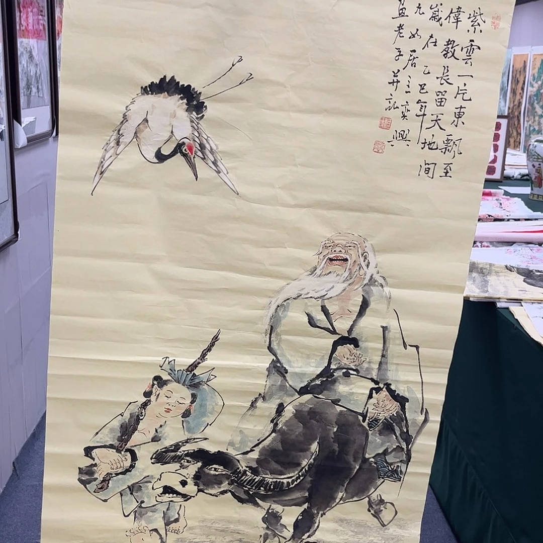 国画纯手绘国画宣纸作品