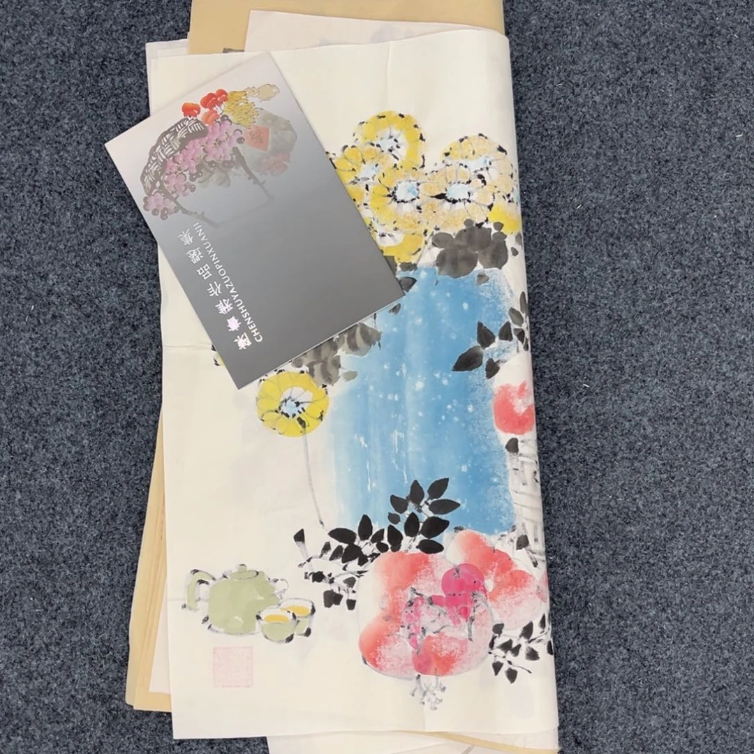 国画手绘画作品和绘画