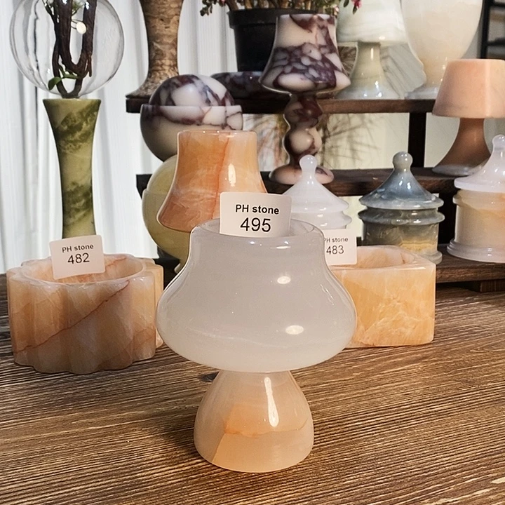 石材495红花冰蘑菇