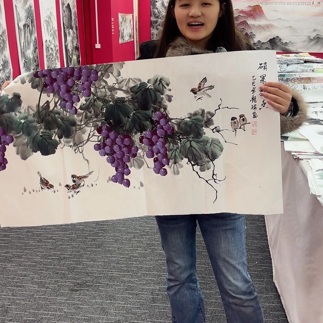 国画国画作品纯手绘