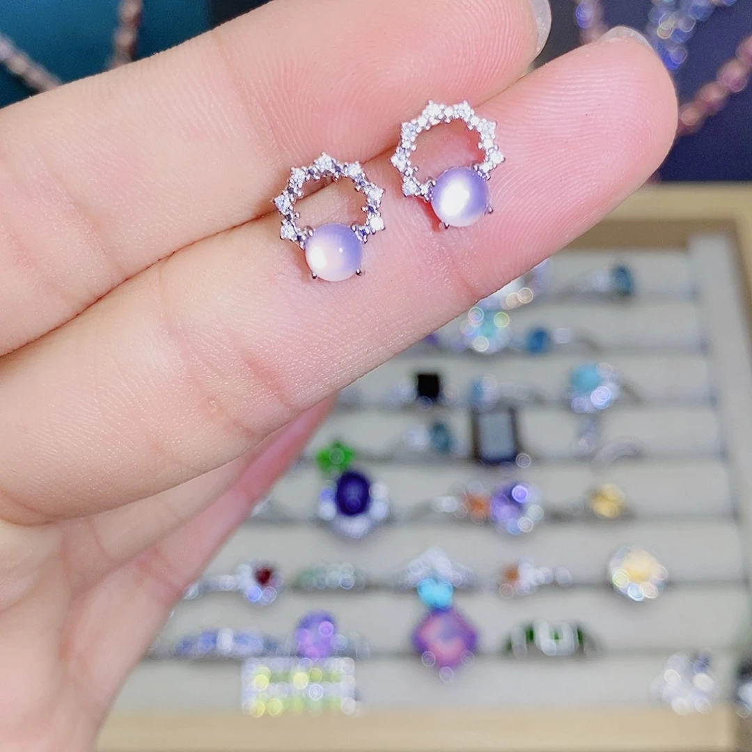 芙蓉石耳饰未镶嵌