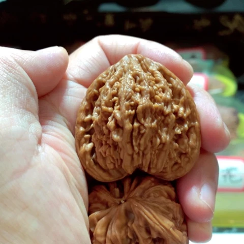 吊坠文玩核桃宇****843全品虎头王