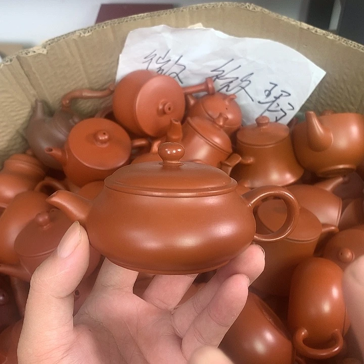 原矿朱泥茶壶茶具家用120