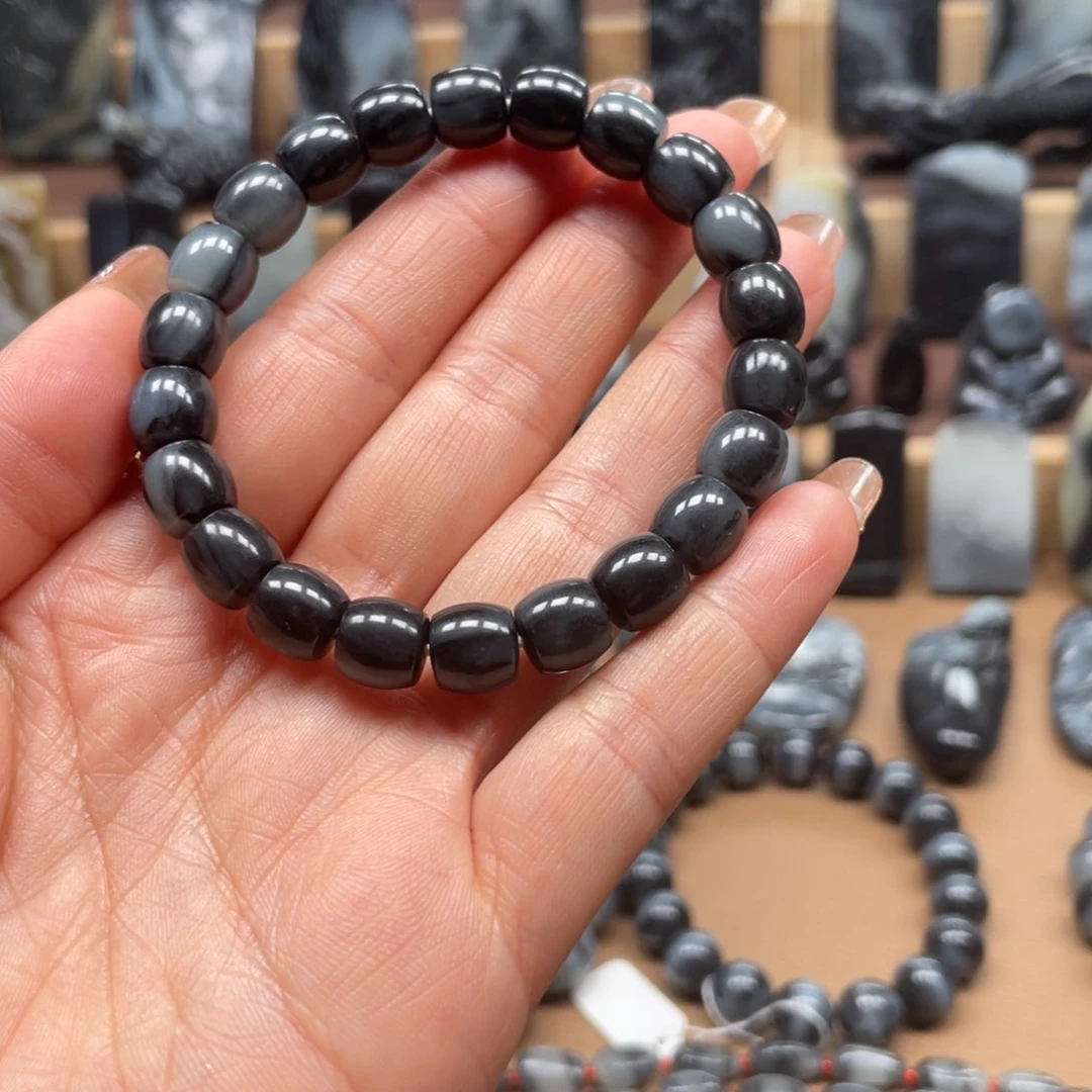 和田玉手串未镶嵌