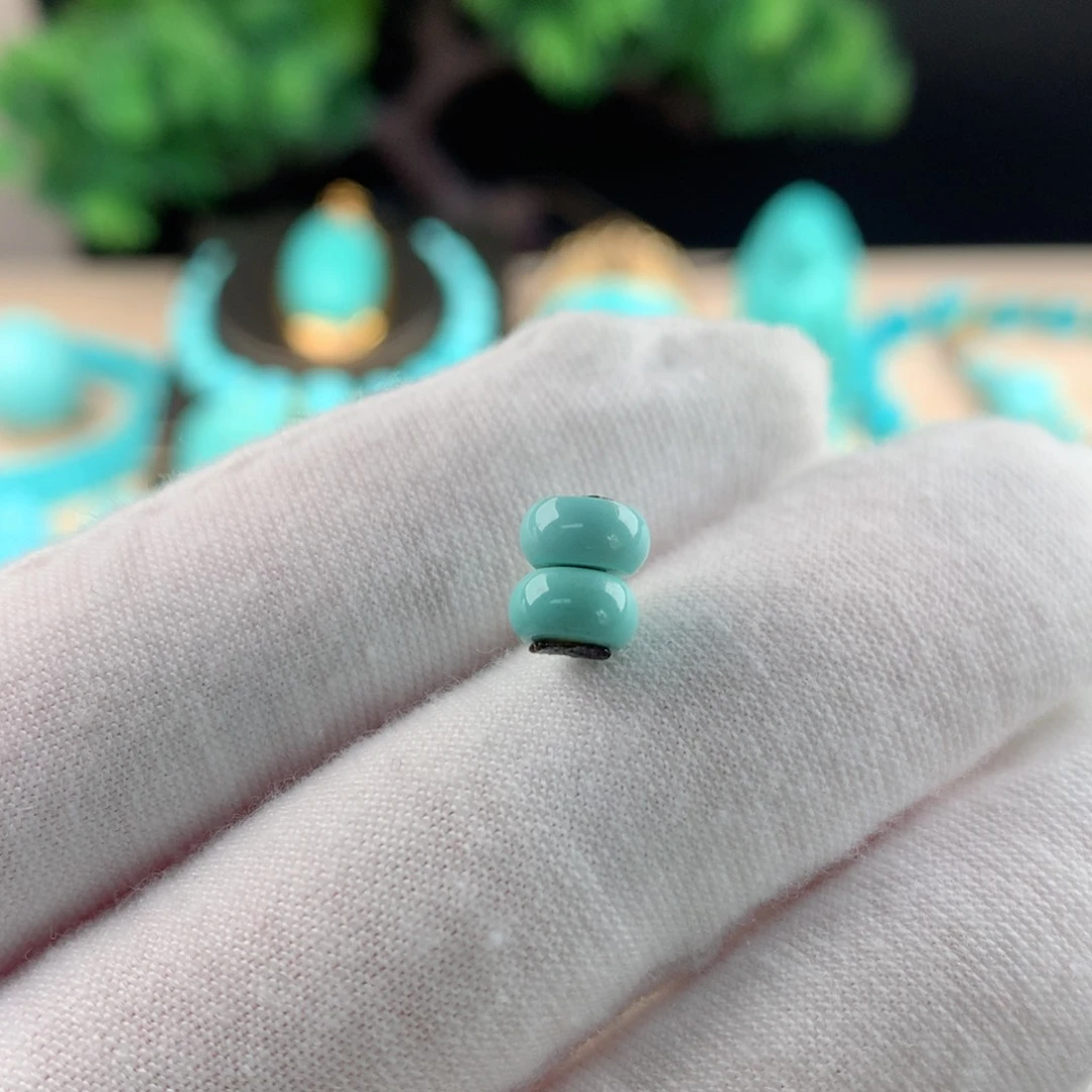 【闪购商品】绿松石配珠卡6.3未镶嵌