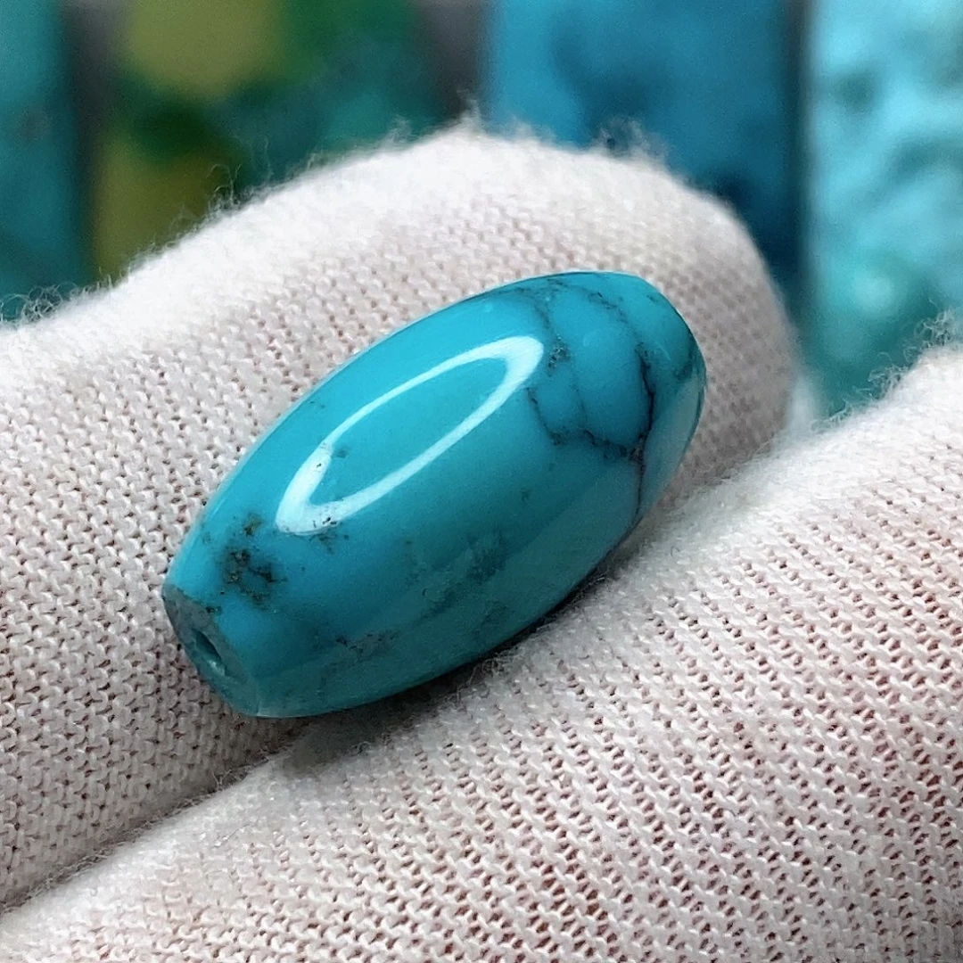 绿松石未镶嵌天然原矿 地大质检