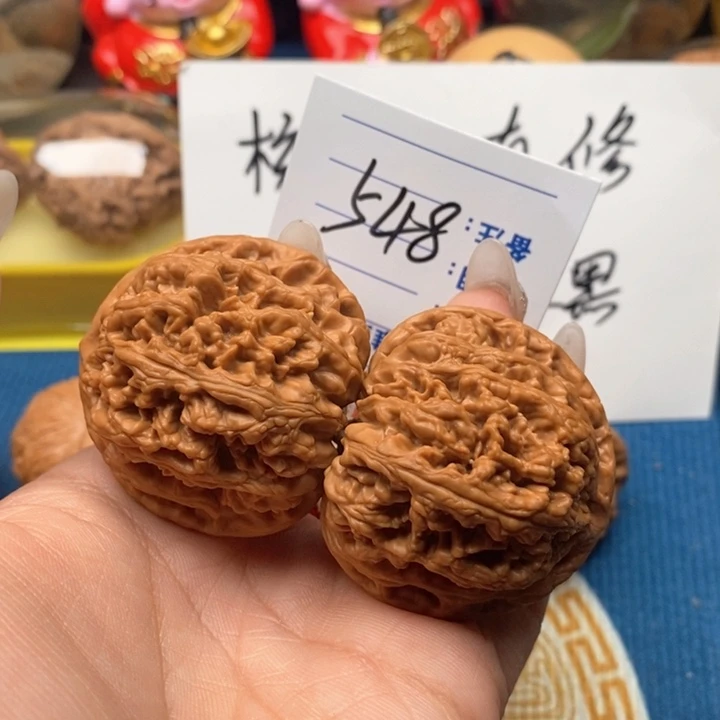 文玩核桃把件下*见548号44平谷粗筋