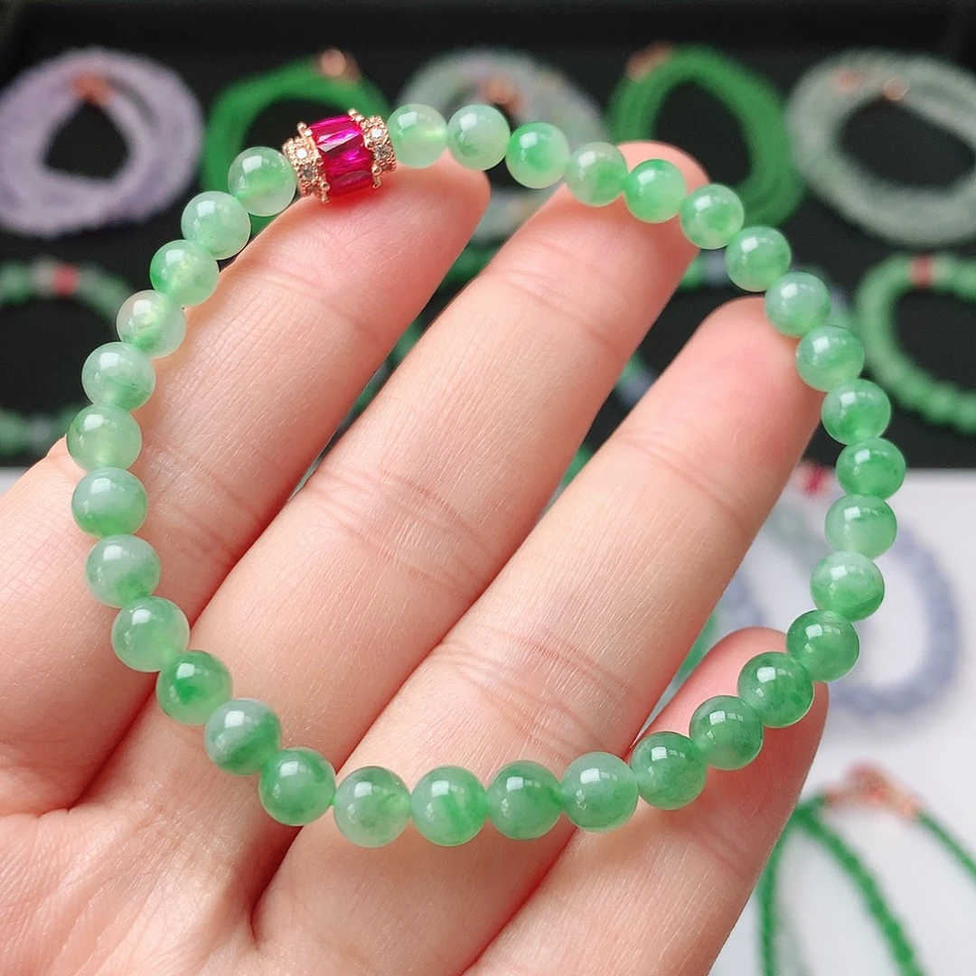 翡翠未镶嵌手链翡翠