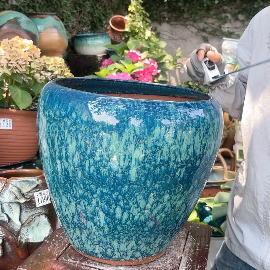 紫砂花盆王嫂花盆直播0530-  1526 高31口30