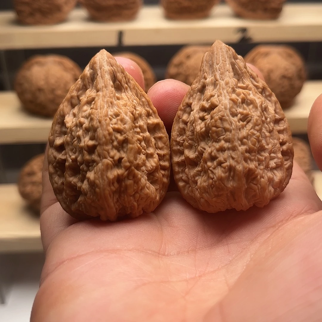 吊坠文玩核桃34塔尖，