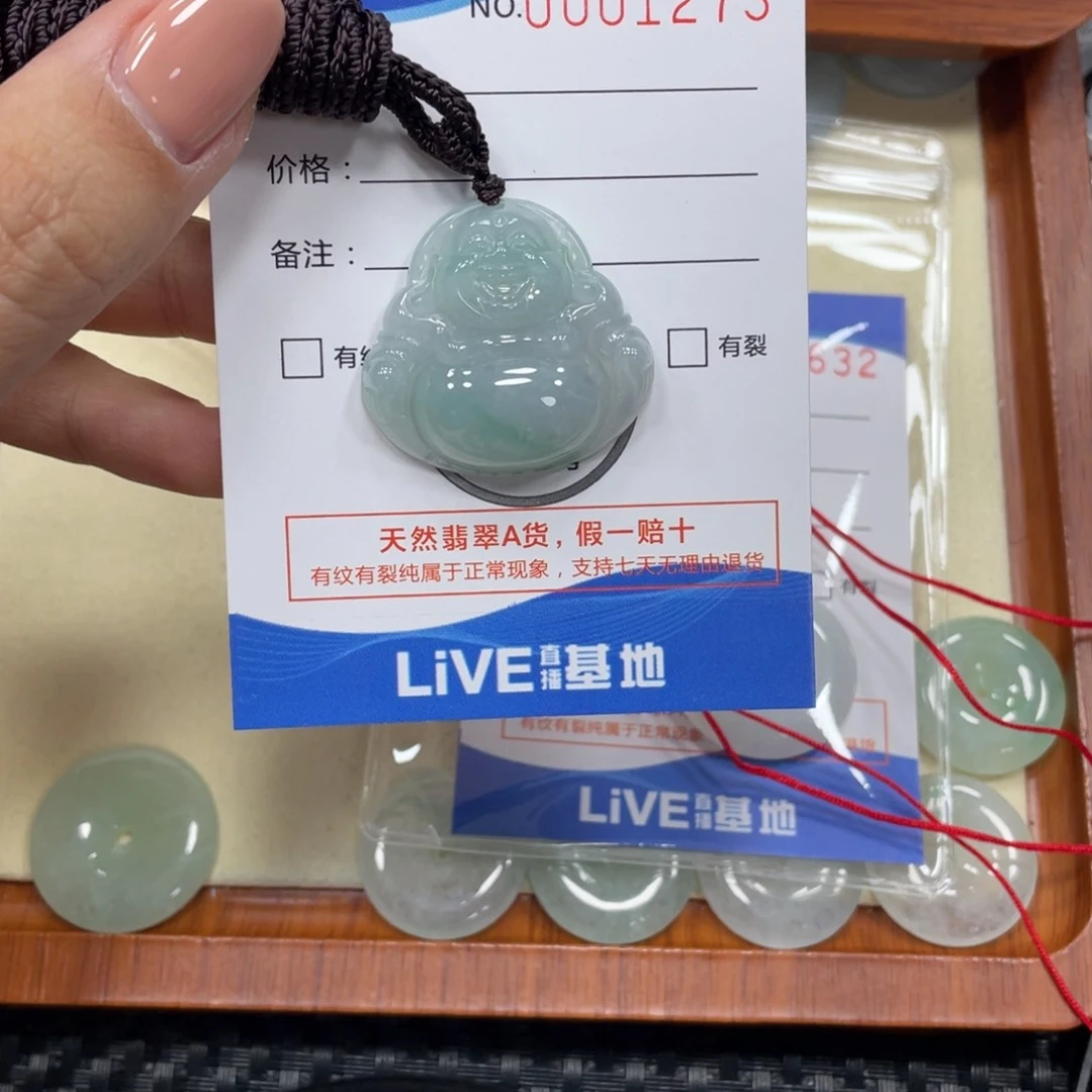 翡翠颈饰未镶嵌x 1273